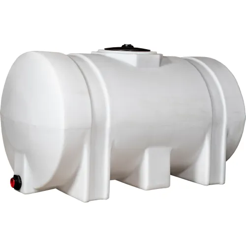 RomoTech 325 Gallon Plastic Storage Tank 82124259 - Round with Leg Supports