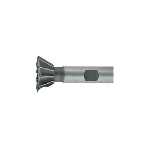 60 ° Cobalt Import Dovetail Cutter,Weldon Shank, 2-1/4" DIA x 5/8" Wide x 1" Shank