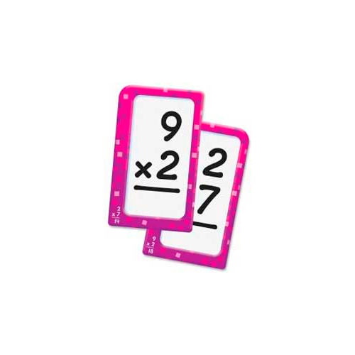Trend&#174; Multiplication 0-12 Pocket Flash Cards, 3-1/8&quot; x 5-1/4&quot;, 56 Cards/Box