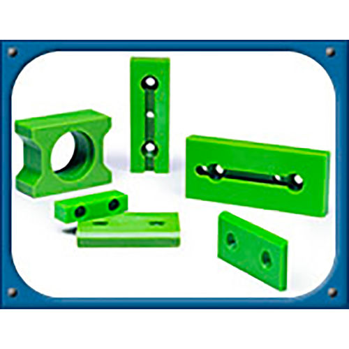 Professional Plastics Green Oil-Filled Cast Nylon Tube, 1.250"ID X 3"OD X 26"L