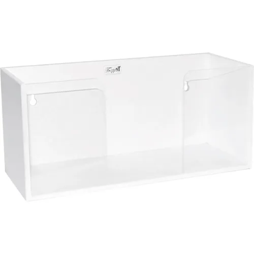 TrippNT Single Glove Box Holder w/ Clear Front, 115/8"W x 43/4"D x 5