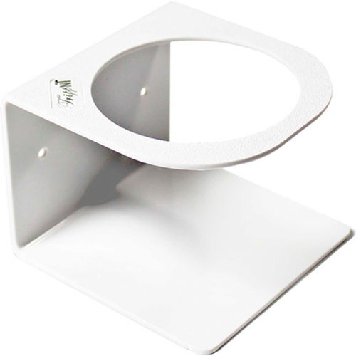 TrippNT™ White ABS 500mL Single Bottle Holder, 4"W x 4"D x 3"H