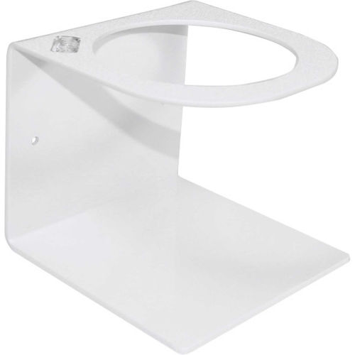 TrippNT™ White ABS 1000mL Single Bottle Holder, 5"W x 5"D x 4"H