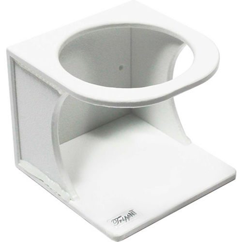 TrippNT™ 50573 White HDPE 1000mL Large Single Holder Bottle, 4-3/4"W x 4-7/8"D x 4-1/8"H