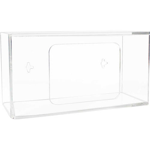 TrippNT™ 50831 Single Side Loading Acrylic Glove Box Holder, 10"W x 4"D x 6"H