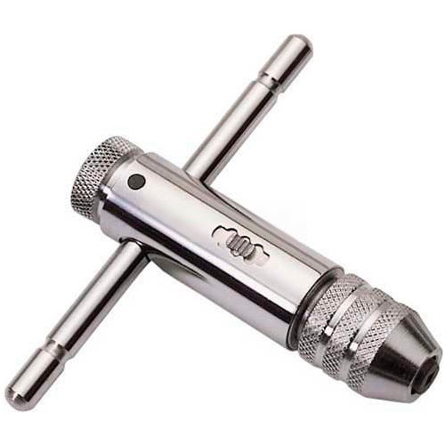 Import Ratcheting T-Handle Tap Wrench - 1/4" Capacity