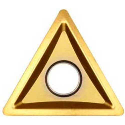 Import C-2 Grade Carbide Insert for Indexable Tool Bit TBI-322 Style 3/8" Insert I.C. - Pkg Qty 10