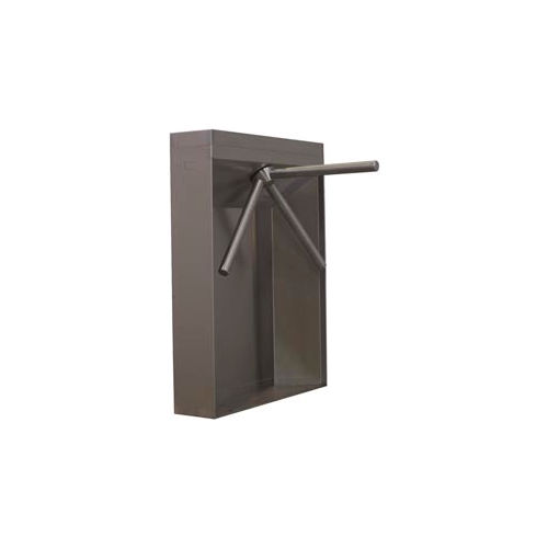 3-Arm Mechanical Turnstile Right Handed w/ Locked Exit - Stainless ...