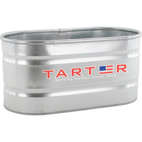 Tarter Galvanized Stock Tank 170 Gallon , 701/2" to 731/2"L x 221/2 to 251/2"W x 24"H