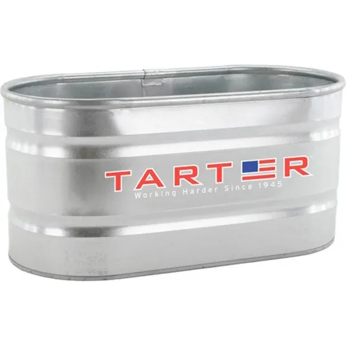 Tarter Galvanized Stock Tank 170 Gallon , 701/2" to 731/2"L x 221/2