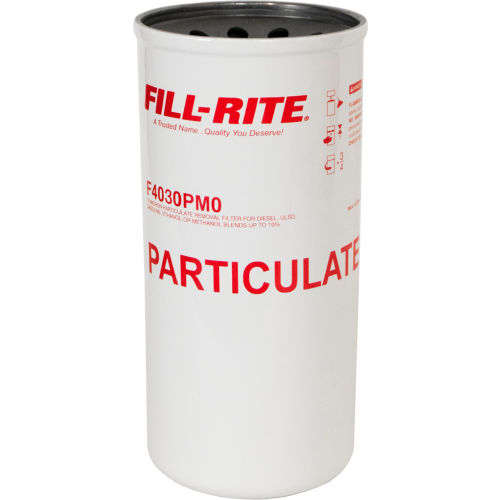 Fill-Rite F4030PM0, 40 GPM Particulate Spin on Filter - 30 Micron, In-Line