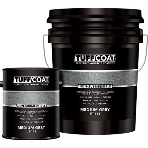 Tuff Coat™ UT113 Non Submersible Medium Texture Primer, 5 Gallon, Gray