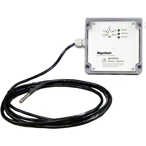 Pipe, Slab or Ambient Sensing Electronic Thermostat with 25 ft thermistor