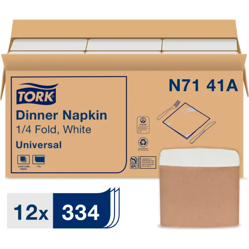 Universal Dinner Napkins, 1-Ply, 17 Universal Dinner Napkins, 1-Ply, 17