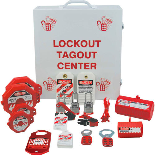 Accuform KSK369 Stopout® Lockout/Tagout Cabinet Center, Steel
