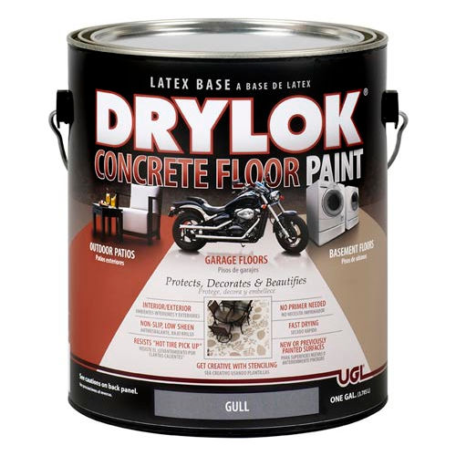 DRYLOK® Concrete Floor Paint Gull Gallon
