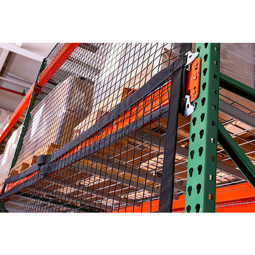Adrian's Safety Solutions Modular Safety Netting For 120" Bay, J Hook Attachment, 4.20 lbs., Black