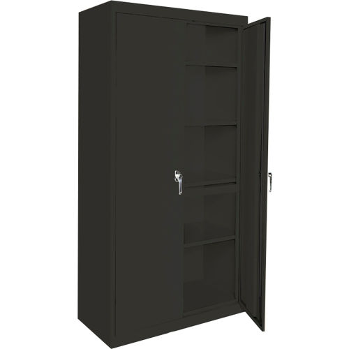 Steel Cabinets USA Magnum Series All-Welded Storage Cabinet, 36"Wx18"Dx78"H, Charcoal
