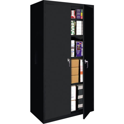 Steel Cabinets USA Fixed Shelf All-Welded Storage Cabinet, 30"Wx15"Dx72"H, Blue