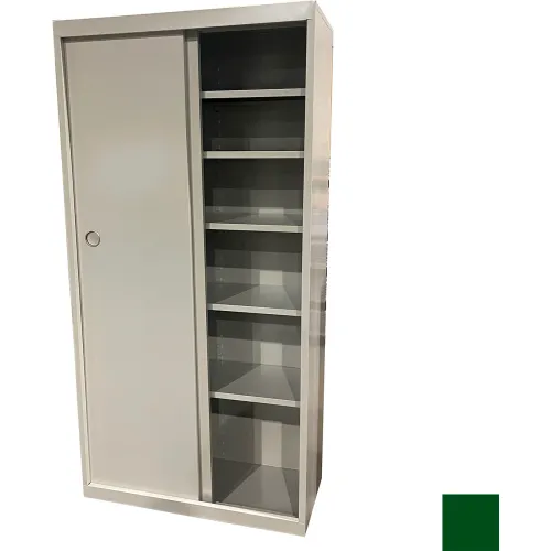 Steel Cabinets USA Sliding Door Storage Cabinet, 36