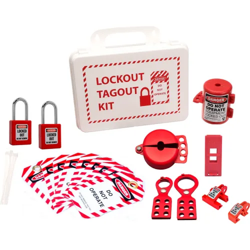 Zing Lockout Tagout Case Kit with 29 Components, 9