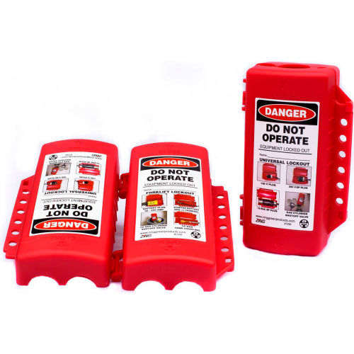 Recycled Plastic 1-Pack Wall Switch Lockout 6064 RecycLockout Lockout Tagout 
