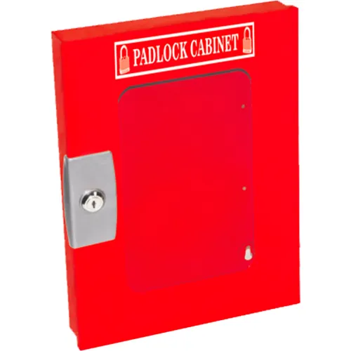 Zing Padlock Cabinet with Clear Window, 19 Padlock Capacity, 10-1/2
