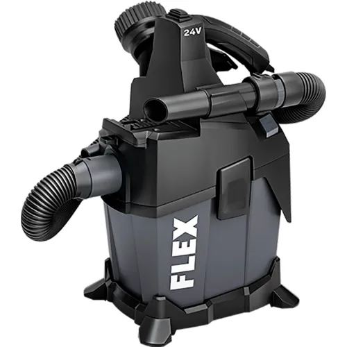Flex HEPA Wet & Dry Jobsite Vacuum Cleaner Bare Tool, 1.6 Gallon