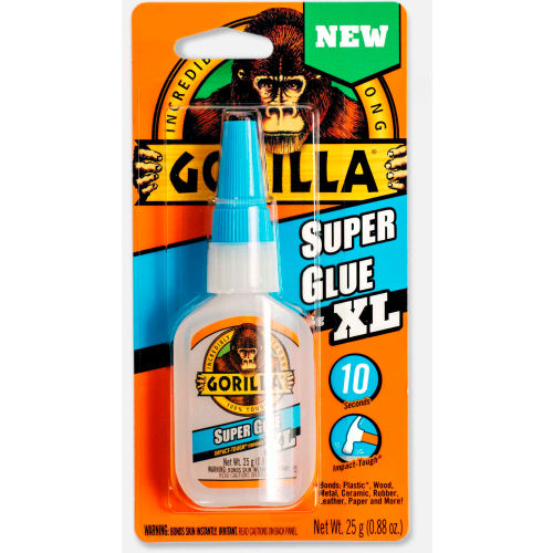 Gorilla Super Glue XL, 25 Grams - Pkg Qty 6