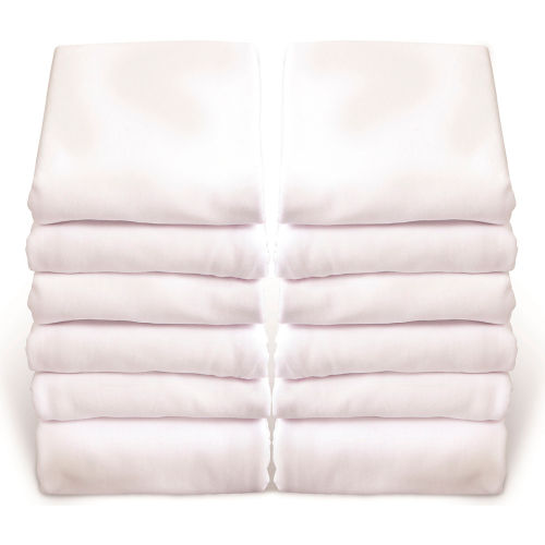 Foundations® Safety Fit Elastic Fitted Sheets for Cribs Pack of 12