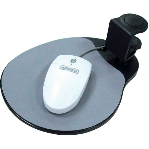 Aidata Under-Desk Mouse Platform, Black