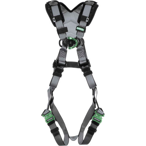 V-FIT™ 10194656 Harness, Back & Chest D-Rings, Quick-Connect Leg Straps, Standard