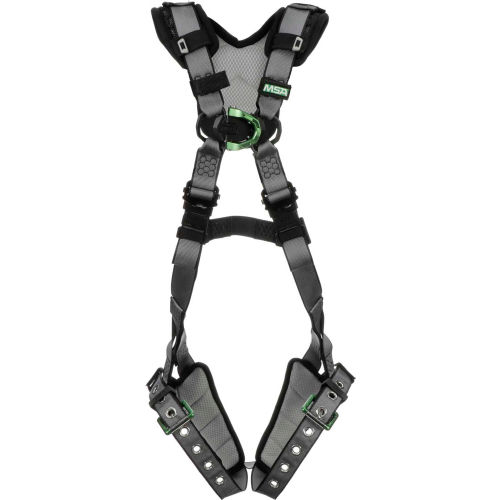 V-FIT&#8482; 10194893 Harness, Back & Chest D-Rings, Tongue Buckle Leg Straps, Standard