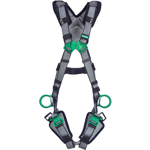 V-FIT™ 10194960 Harness, Back & Hip D-Rings, Quick-Connect Leg Straps, Extra Small