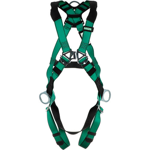 V-FORM&#8482; 10197199 Harness, Back & Hip D-Rings, Qwik-Fit Leg Straps, Extra Small