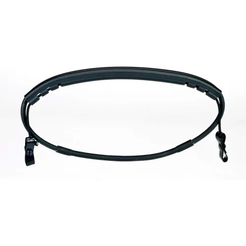 MSA 449895 Goggle Retainer For Hard Hats, Black, 1 Each