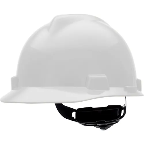 V-Gard® Slotted Cap, Fas-Trac® III Suspension, White - Pkg Qty 20