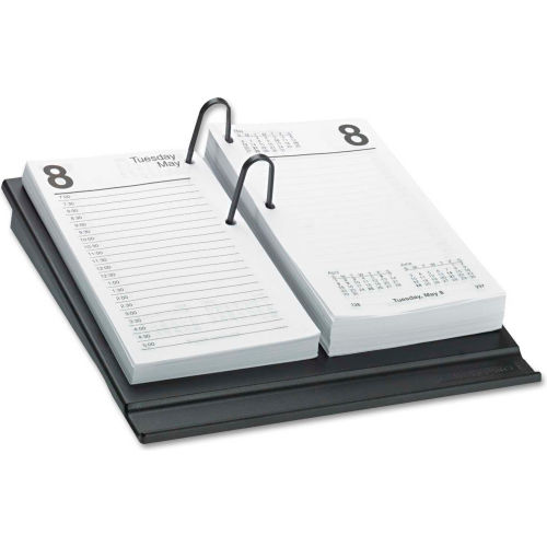 AT-A-GLANCE® Desk Calendar Refill, 6 x 3.5, White, 2023