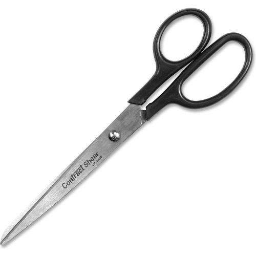 Westcott® Contract Stainless Steel Scissors, 8", Black