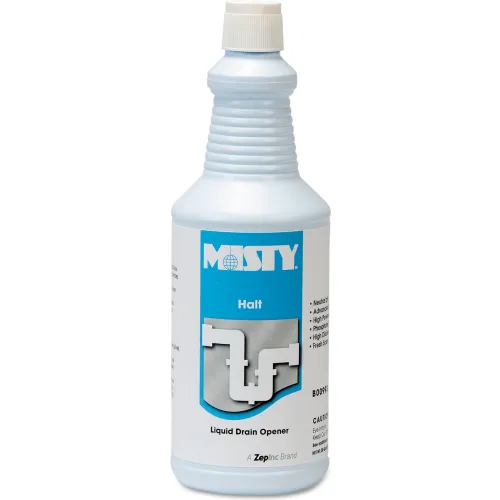 Misty® Halt Liquid Drain Opener - Qt.