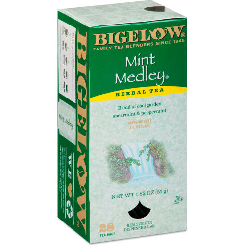 Bigelow® Mint Medley Herbal Tea, 28/Box