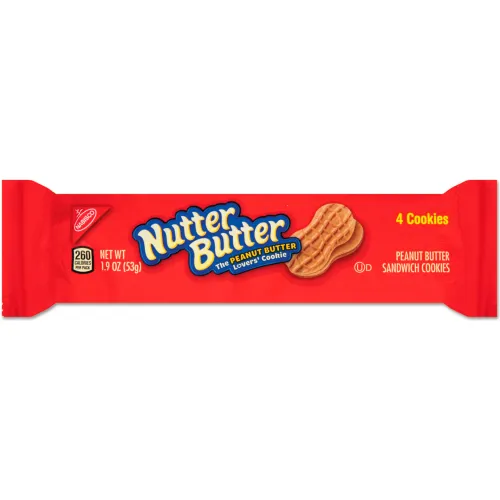 Nabisco® Nutter Butter Cookies, 3 oz, Pack of 48