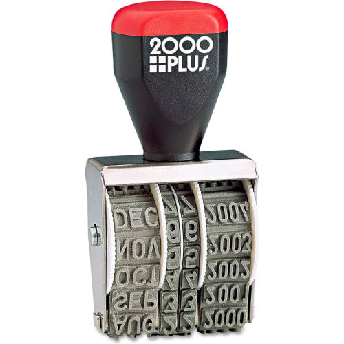 2000 PLUS® Traditional Date Stamp, Six Years, 1 3/8 x 3/16"