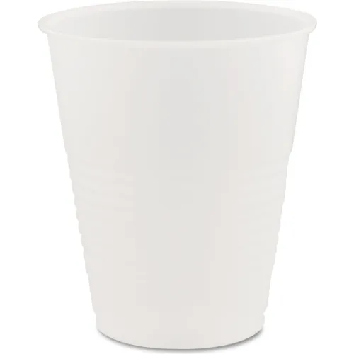 Dart® HighImpact Squat Cold Drink Cups, 12 oz, Polystyrene