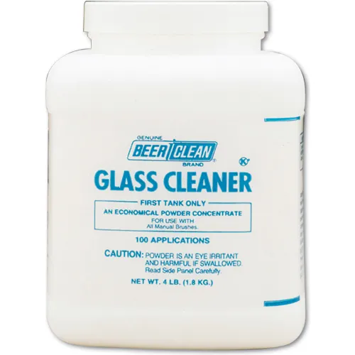 Beer Clean® Glass Cleaner Powder Unscented, 64 Oz. Container, 2/Case