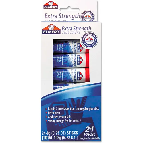 Elmers Extra Strength Glue Sticks 2/Pkg