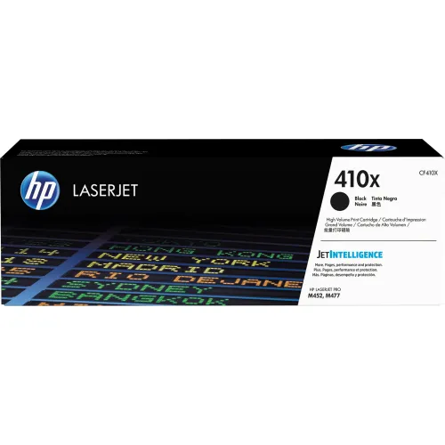 HP® 410X, High Yield Black Original LaserJet Toner Cartridge, 6500 Page Yield