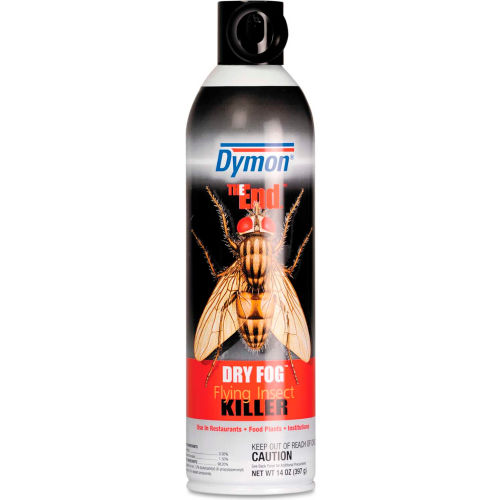 Dymon&#174; The End Dry Fog Flying Insect Killer, 20 oz. Aerosol Fogger, 12 Cans - ITW45120