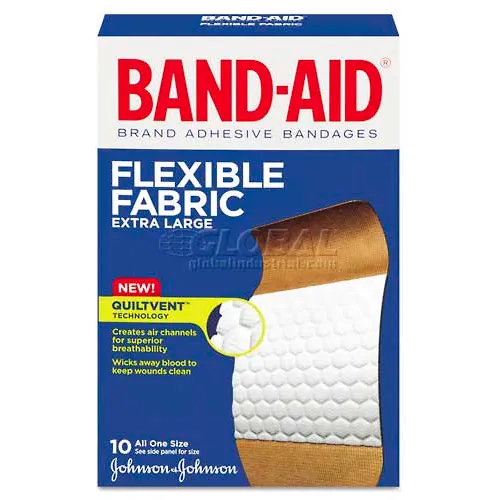 Heavy Woven Extra-Large Adhesive Flexible Fabric 2x3 Strips - Box of 25