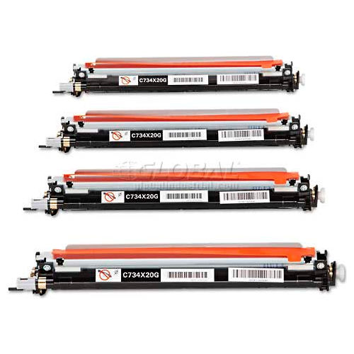 Lexmark™ C734X24G Photoconductor Kit, 20000 Page Yield, 4/Pack
